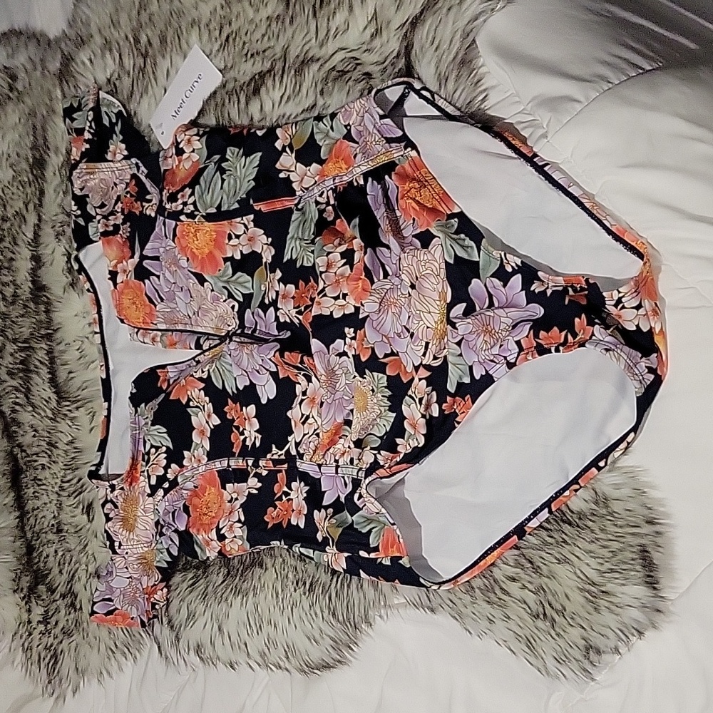 Floral One Piece Swimsuit